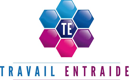 TRAVAIL ENTRAIDE, logo.